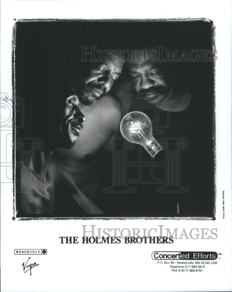 1993 Press Photo The Holmes Brothers Blues Singers - RRU75657 - Historic Images