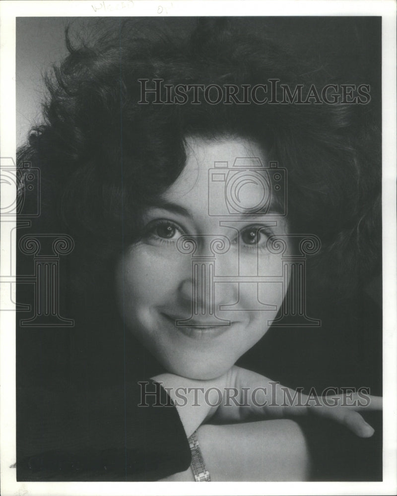 1987 Press Photo Claudia Hommel (Actress) - RRU75773 - Historic Images