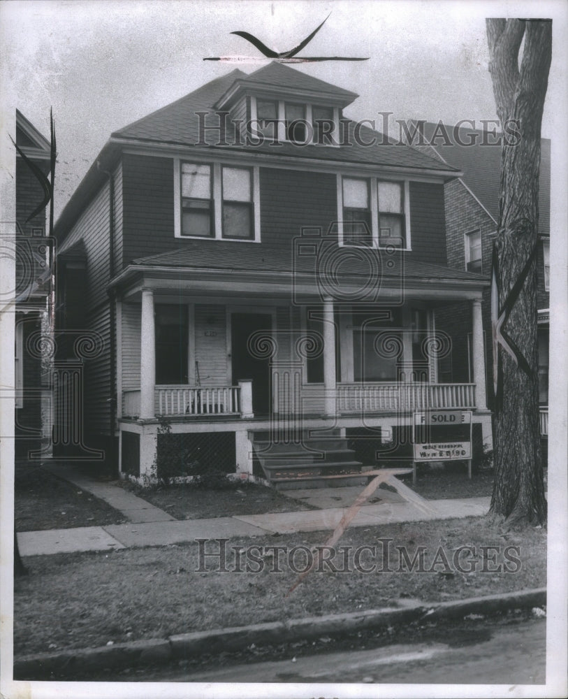 1956 Press Photo House Modernization - Historic Images