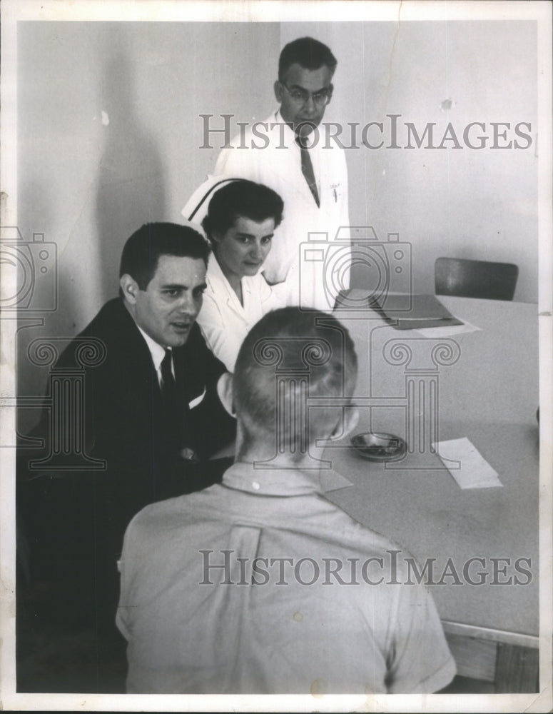 1966 Staff Members  at State Hospital - Historic Images