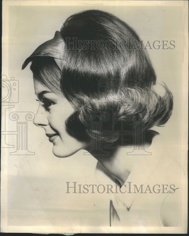 1962, Hair Stylist Pierre Henri Head Scarf - RRU76311 - Historic Images