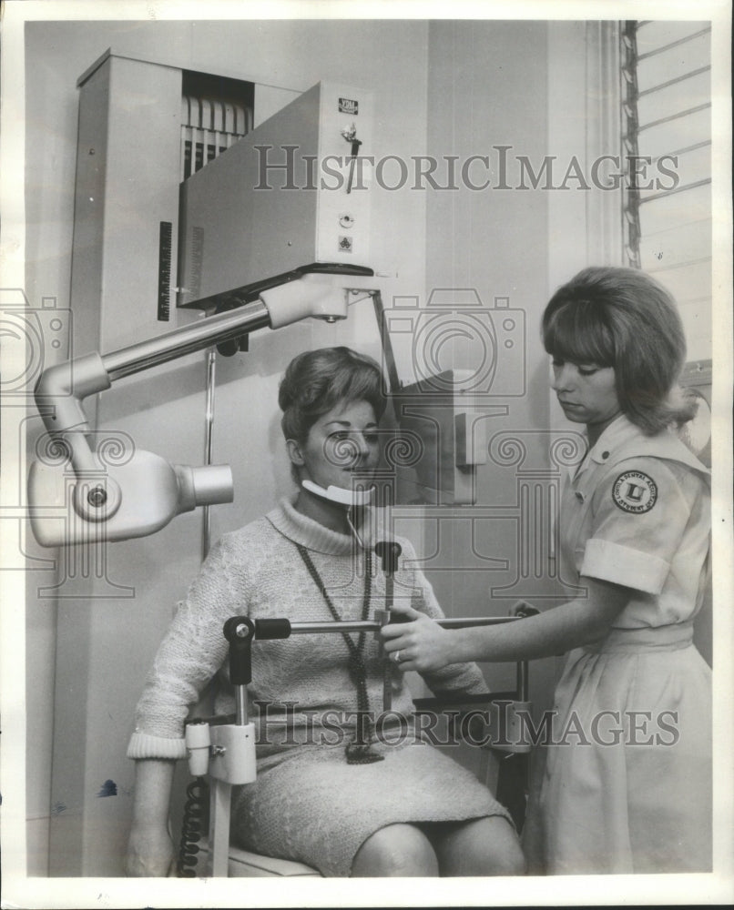 1967 Medical equipment at Franklin Hospital  - Historic Images