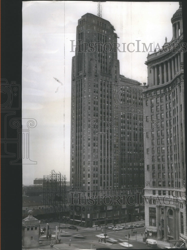 1959 Bar Falls Car Roof Michigan Building  - Historic Images