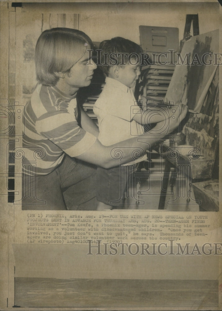 1970 Press Photo Tom Keefe involvements Phoenix - RRU77265 - Historic Images