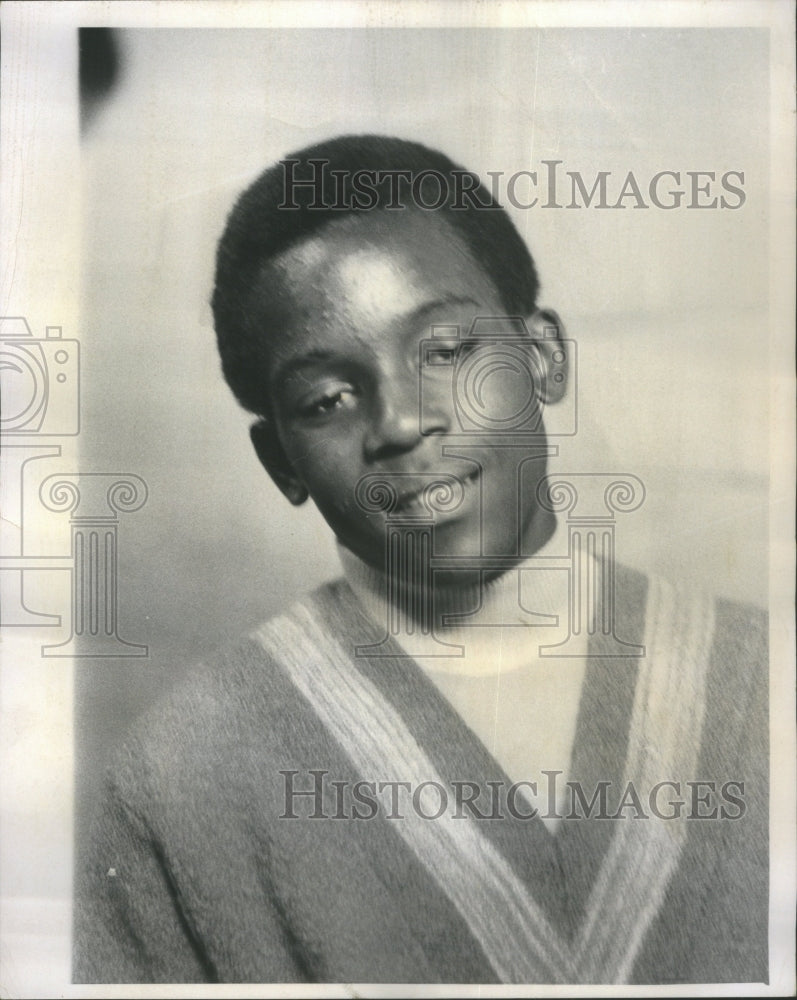 1969 Press Photo Michael Bluford Chicago Area Teenager - RRU77267 - Historic Images