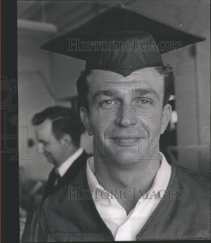 1967, Lynn Ostrand Prisoner Cap Gown - RRU77325 - Historic Images