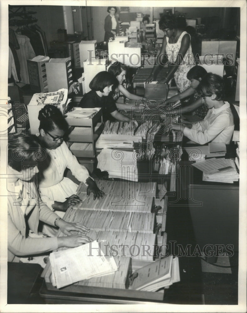 1966 Press Photo Youth Opportunities Unlimited Follette - Historic Images