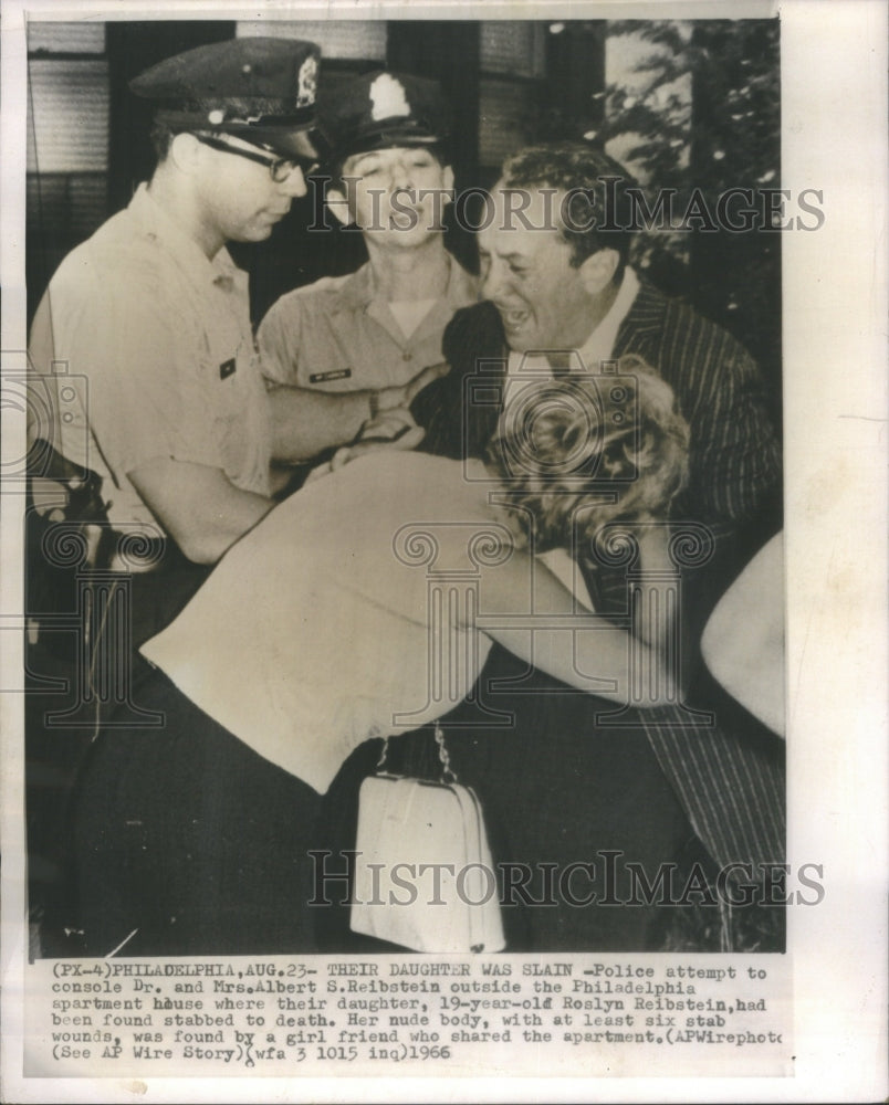 1966 Press Photo Police Dr. Reibstein Roslyn Murdered - RRU77847 - Historic Images