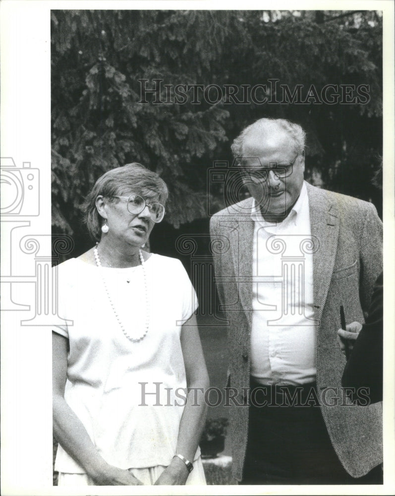 1988 Press Photo RUTH RAYMOND HIGHLAND PARK HOSPITAL - RRU77873 - Historic Images