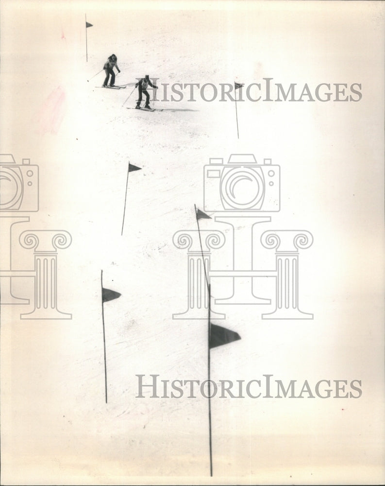 1981 Press Photo Holiday Park Patrick Pletsch Speed Run - Historic Images