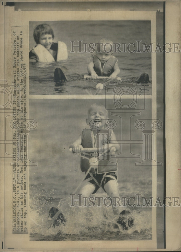 1975, Water Skiing Bruce Pearson Mother Top - RRU78147 - Historic Images