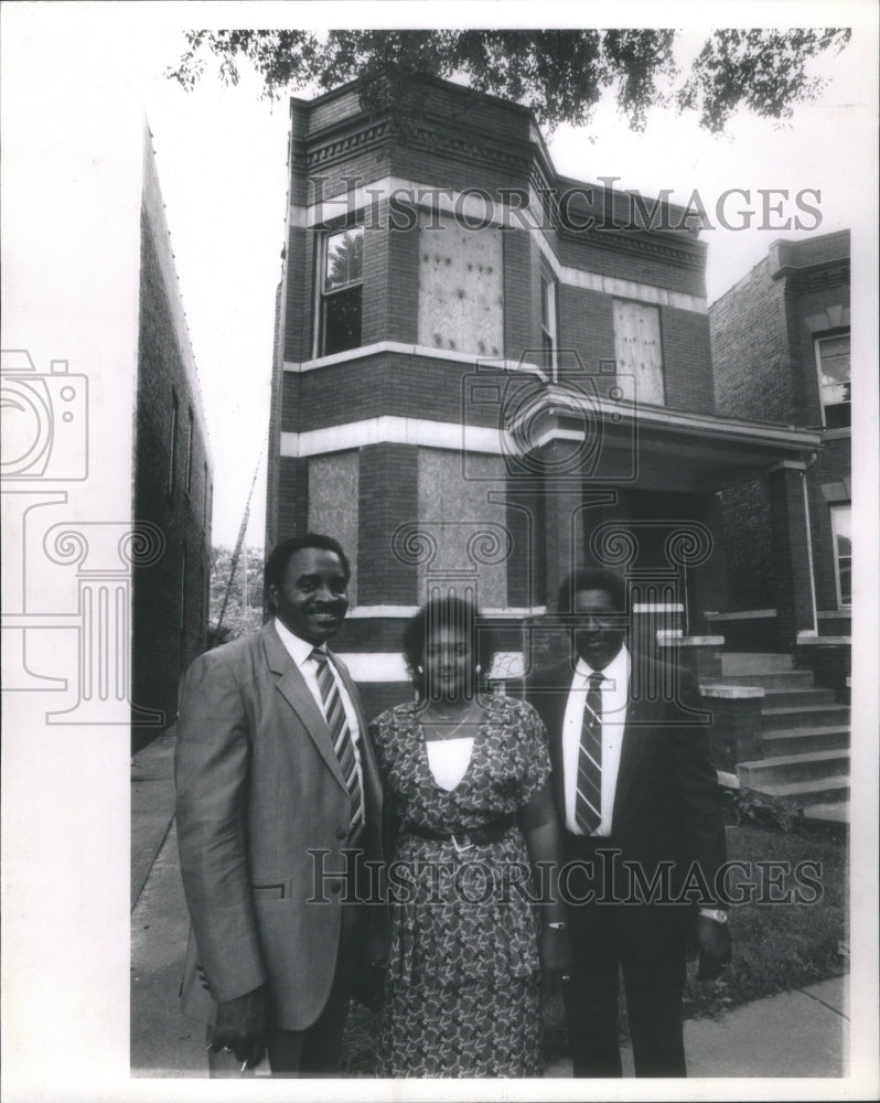 1989 Alvin Moore Grace Jesse Dicken Wolcott-Historic Images