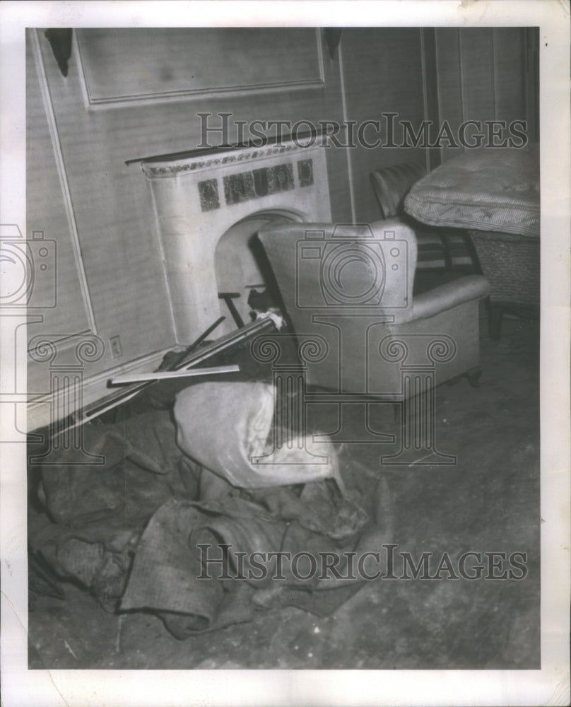 1963 Press Photo Living room Blackstone Mansions Harry - RRU78341 - Historic Images