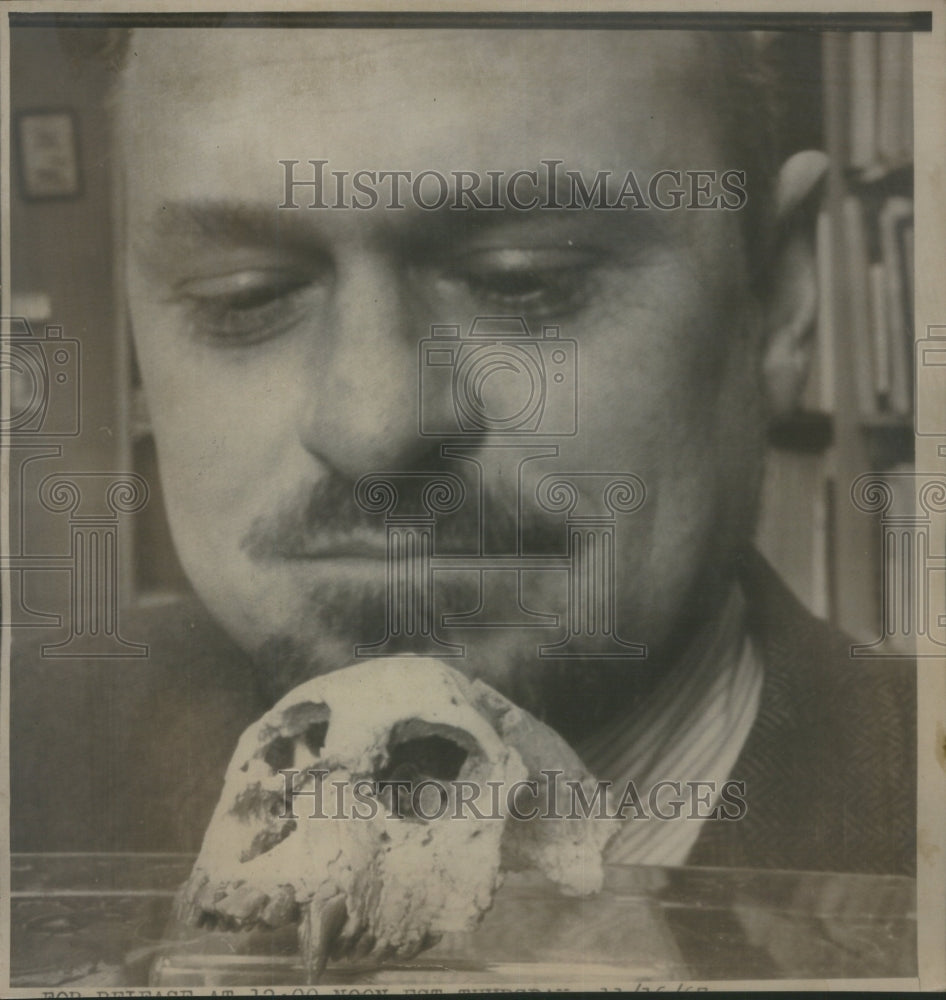 1967 DecidedlyYale Elwyn Fayum region skull - Historic Images