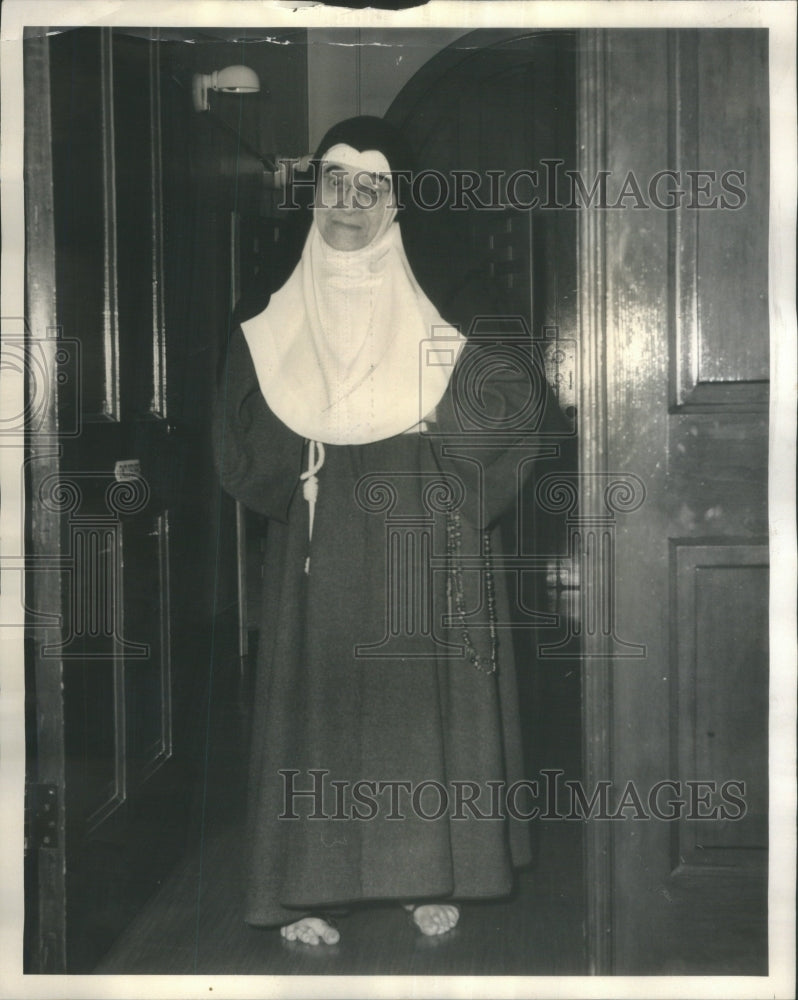 1965, Sister Deo Gratias Clares Monastery - RRU79141 - Historic Images