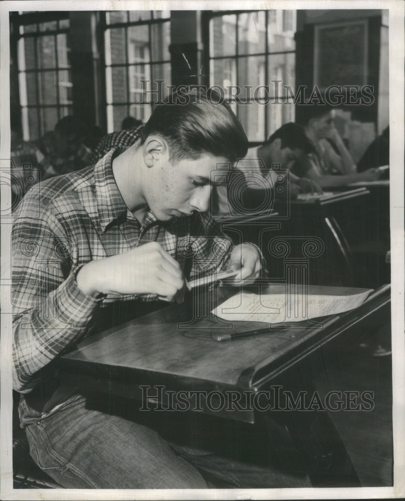 1955, George Gloeckler Crane High School - RRU79145 - Historic Images