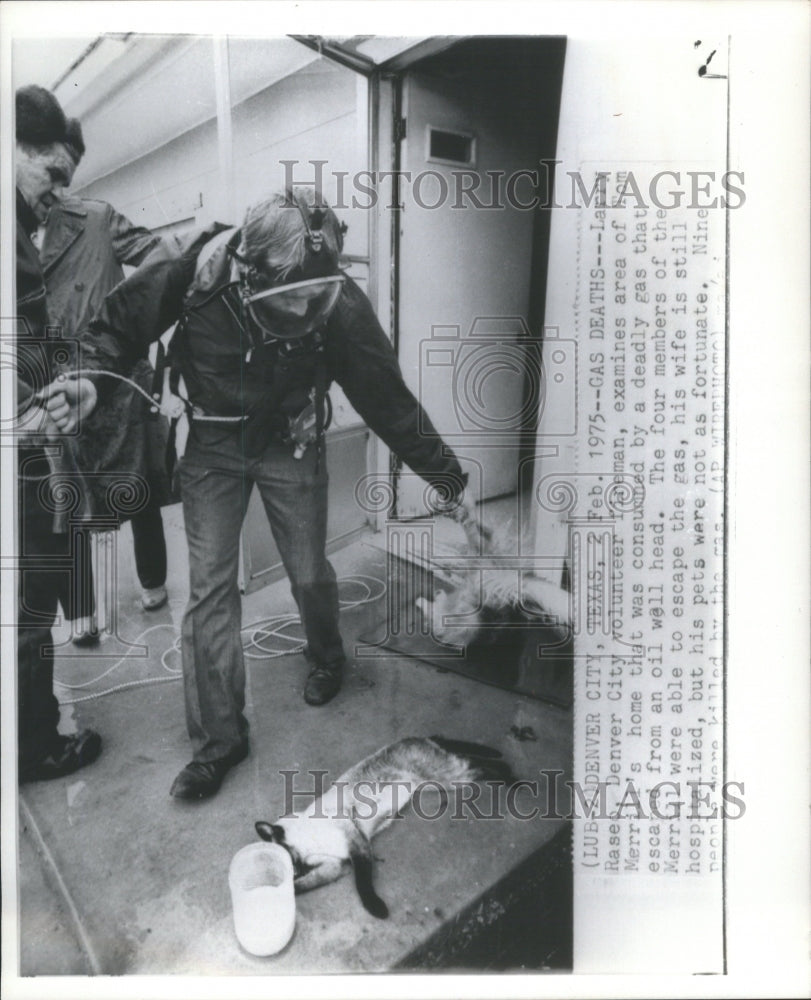 1975 Press Photo City Denver Larry Raseo Tom Merrills - Historic Images