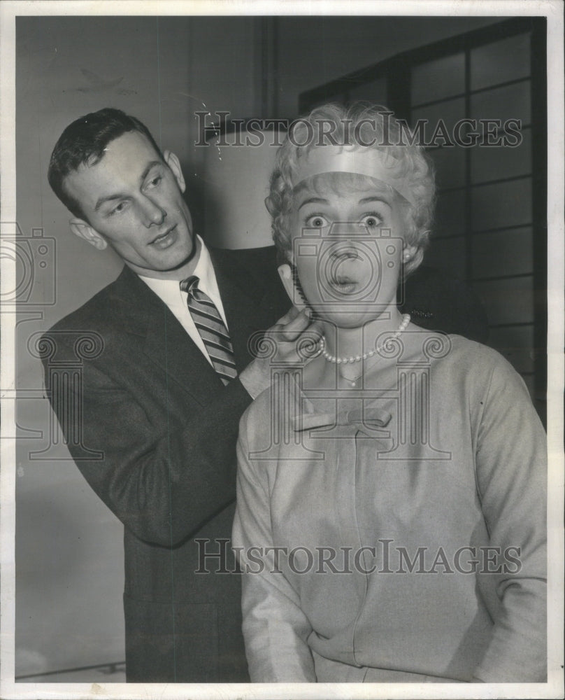 1958 Ernest Basil Ambassador Mary Ann Kopel - Historic Images