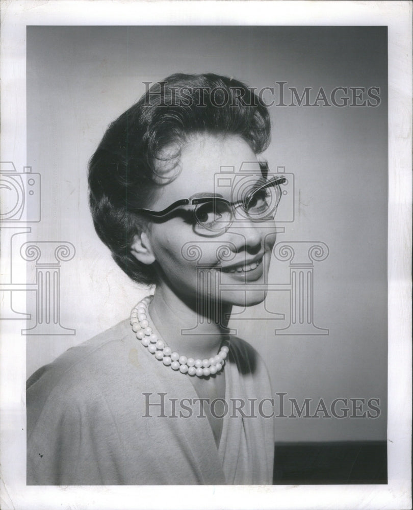 1957, Uhlemann Optical Co frame spectacles - RRU79689 - Historic Images