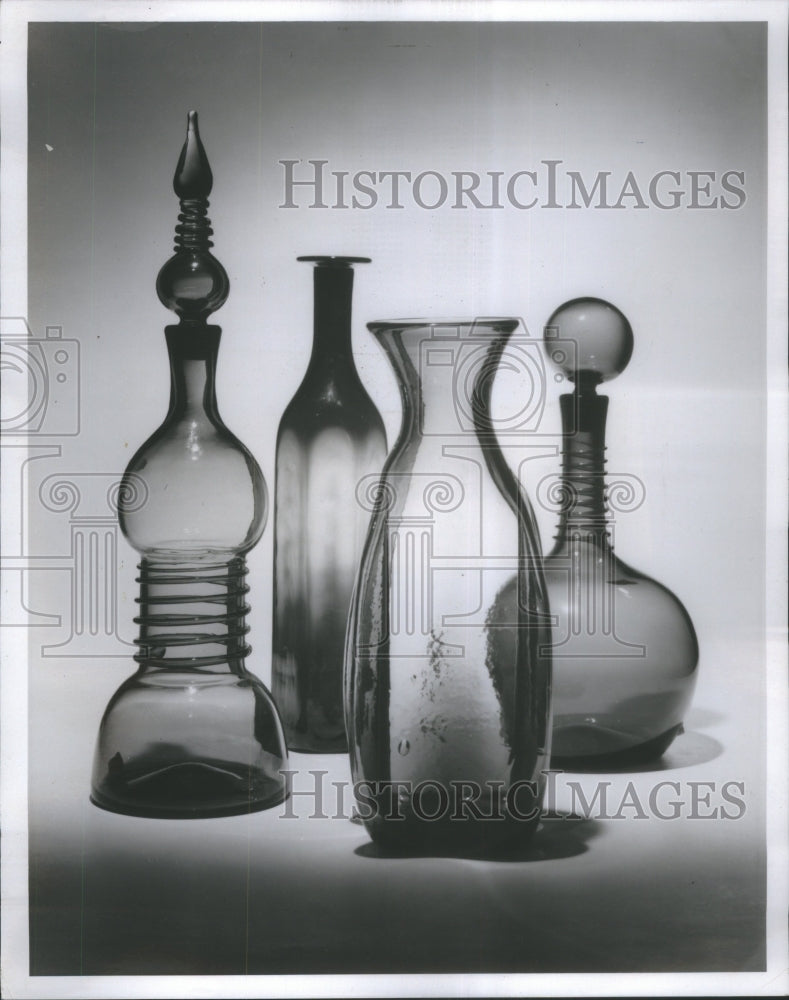 1968 Glassware Home Decor - Historic Images