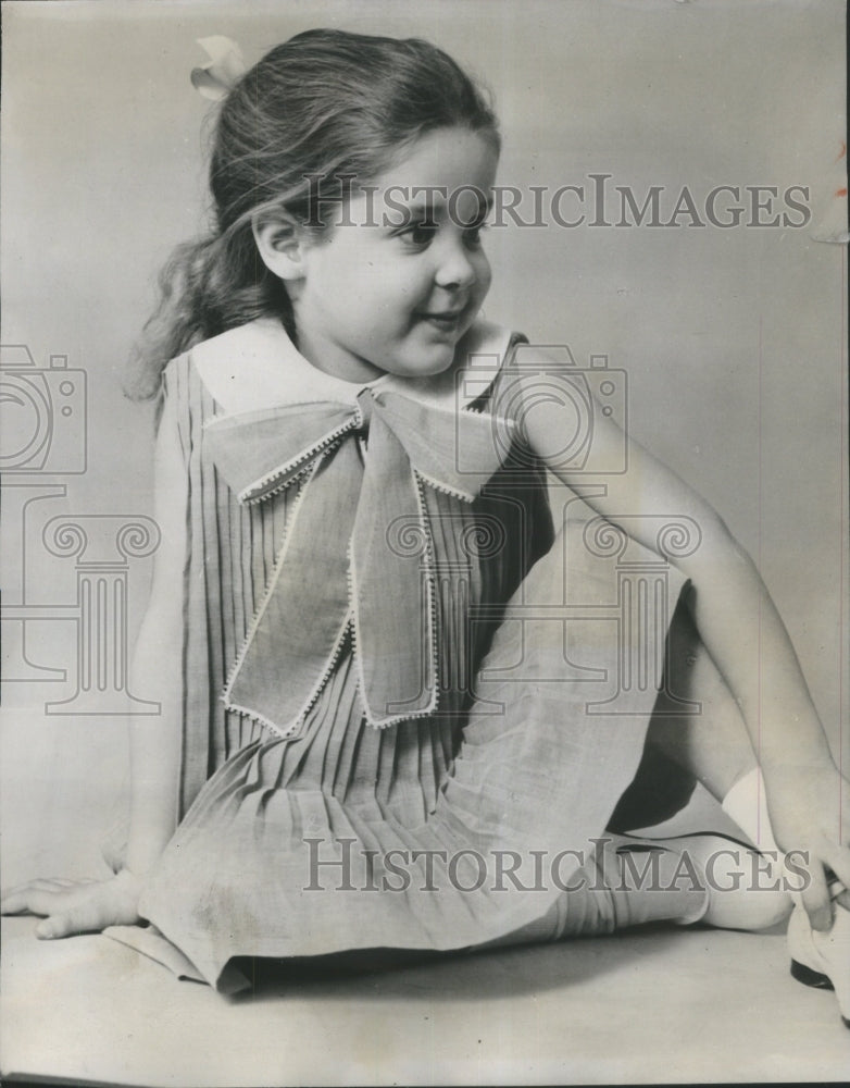 1965 Suzy Brook Girl's Pleated Spring Dress-Historic Images