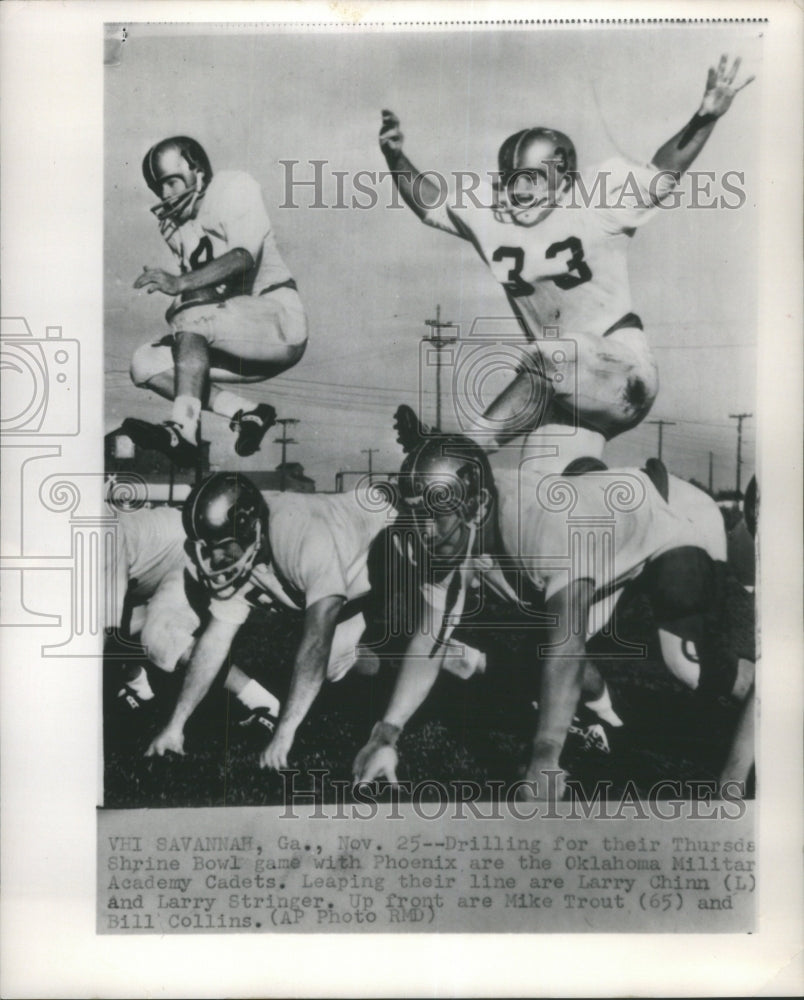 1965 Press Photo Oklahoma Military Academy Cadets Ga - RRU80259 - Historic Images