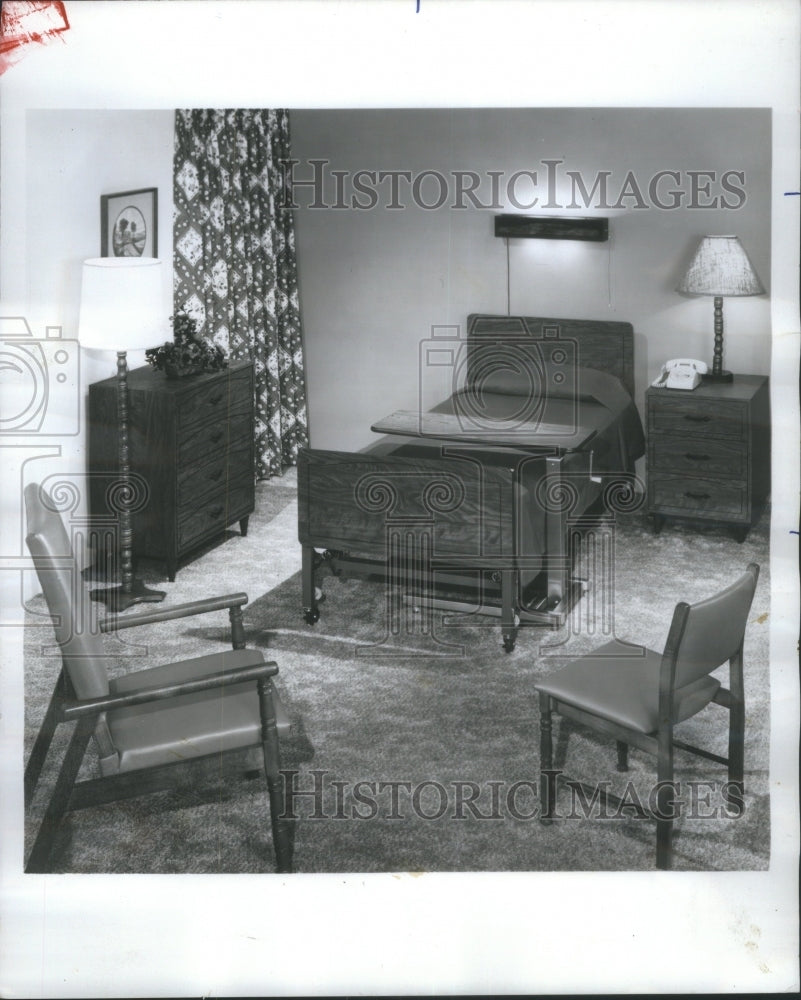 1975 Nursing Home Furnishing Simmons - Historic Images