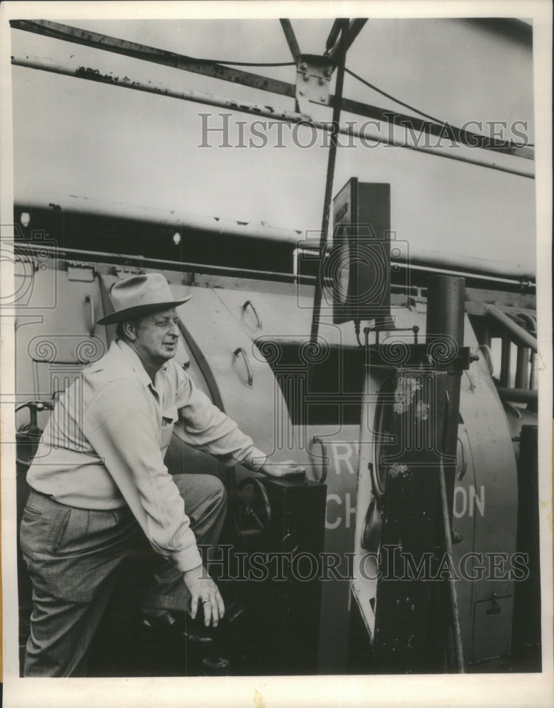 1956 Oil Well Drill Operation Louisiana-Historic Images