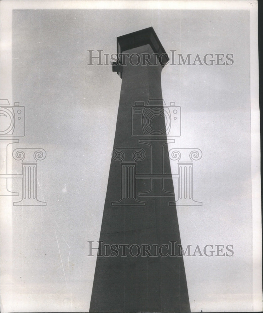 1971 Press Photo Chicago O'Hare Airport Tower - RRU80669 - Historic Images