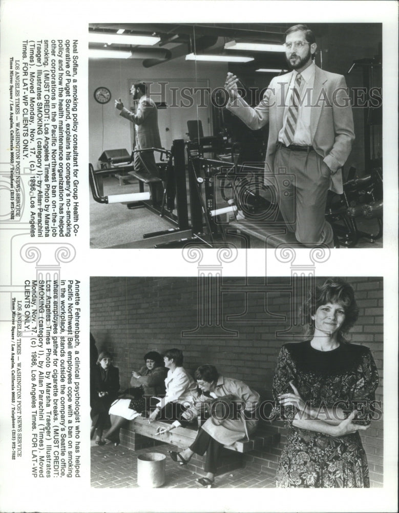 1986 Press Photo Smoking Ban In Schools - RRU81099 - Historic Images