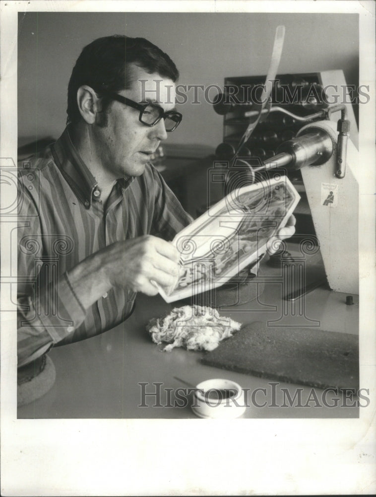 1971 Press Photo Borje Erikson Year Sweden Orrfeors - Historic Images