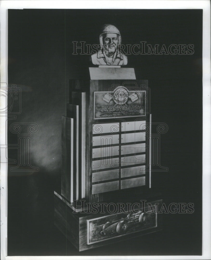 1973 Press Photo Trophies Auto Eddie Sachs Scholarship - Historic Images