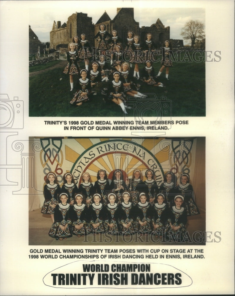 1998 Irish Dancers Trinity Champion World - Historic Images