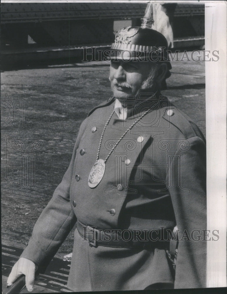 1970 German Day Parade Chicago Trooper - Historic Images