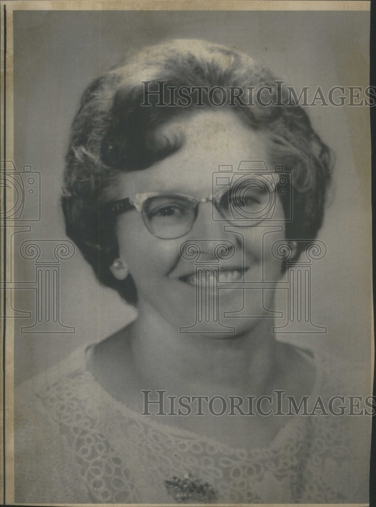 1969 Press Photo Mrs. Gertrude Weiss Bohlmann Age 64 - RRU81929 - Historic Images