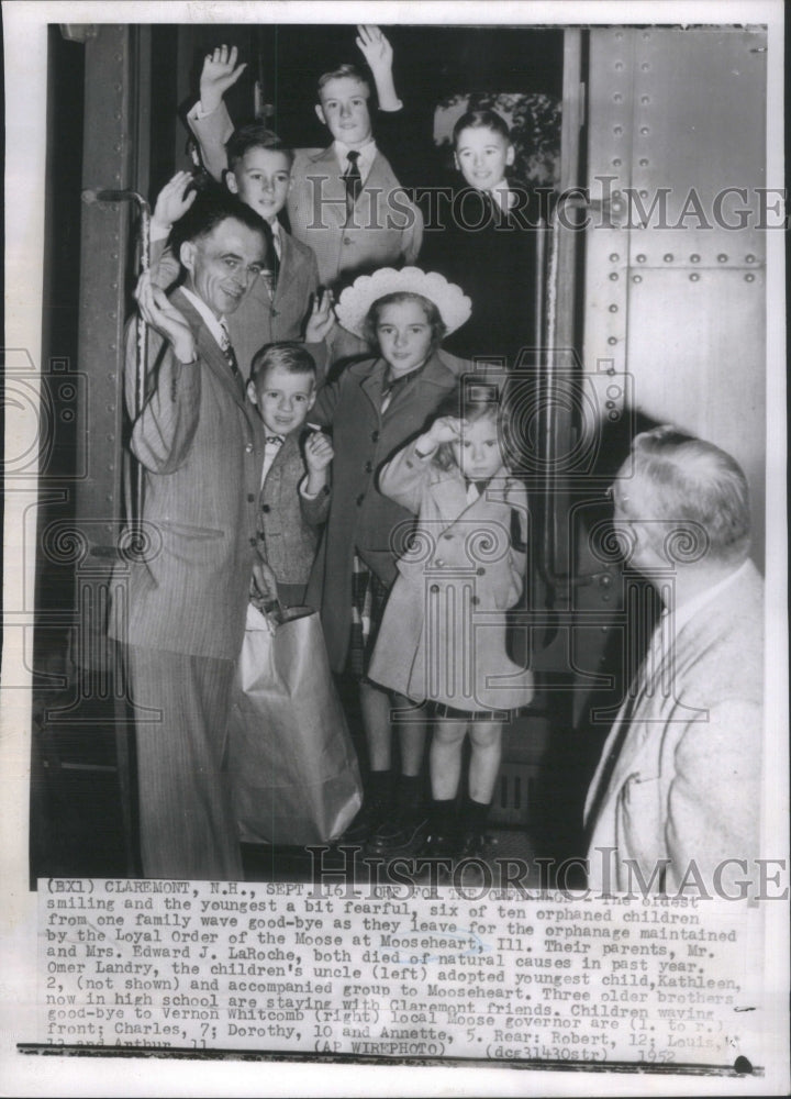 1952 Orphaned Children Loyal Order Of Moose - Historic Images