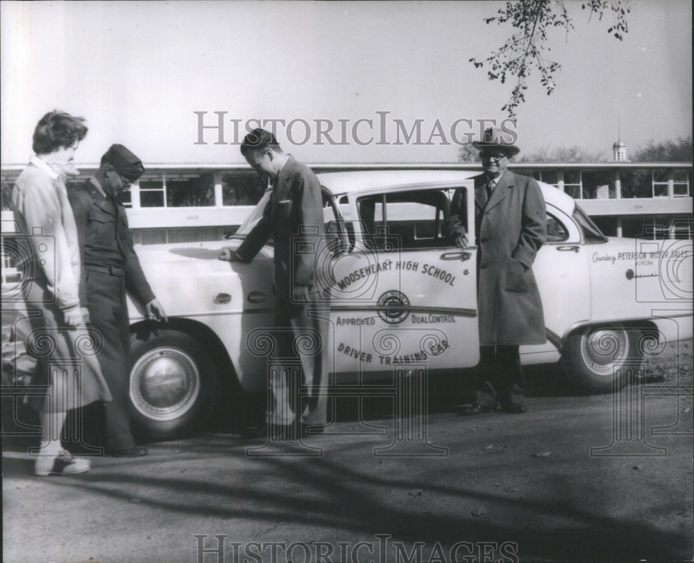 1954 Mooseheart High School Driver Training-Historic Images