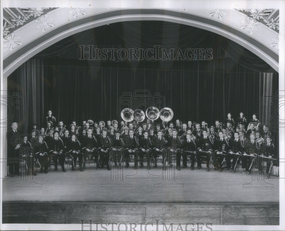 1954, Mooseheart Student Band - RRU82483 - Historic Images