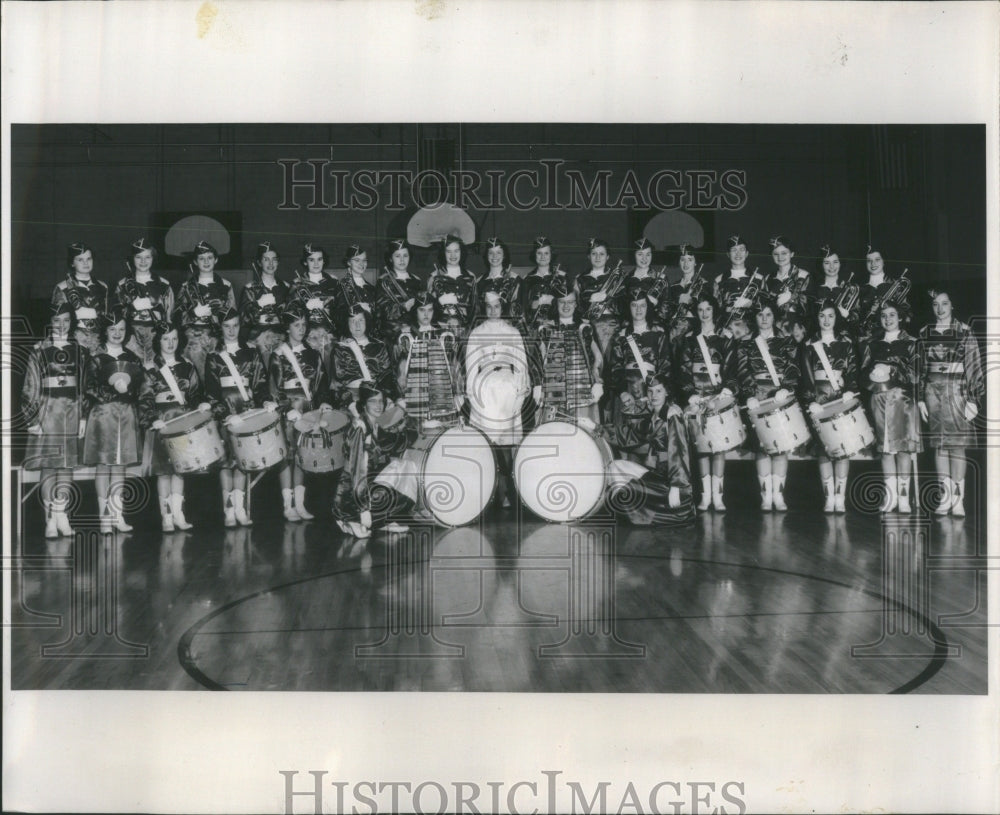 1954 Mooseheart Girl Drum Moose Tournament - Historic Images