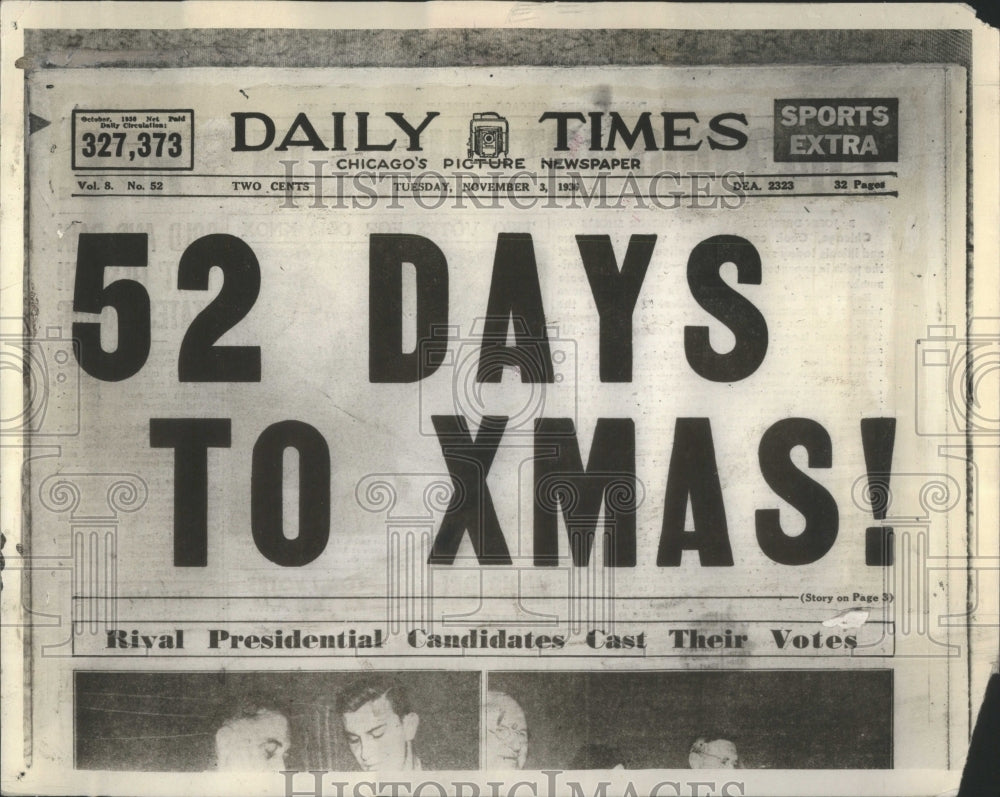 1979 Press Photo Page Of Daily Times November 3, 1936 - RRU82535 - Historic Images