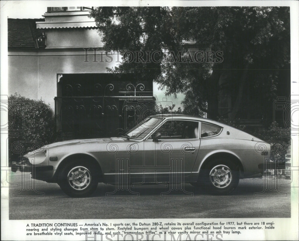1977 Press Photo 1977 Datsun 280 -Z - RRU82715 - Historic Images