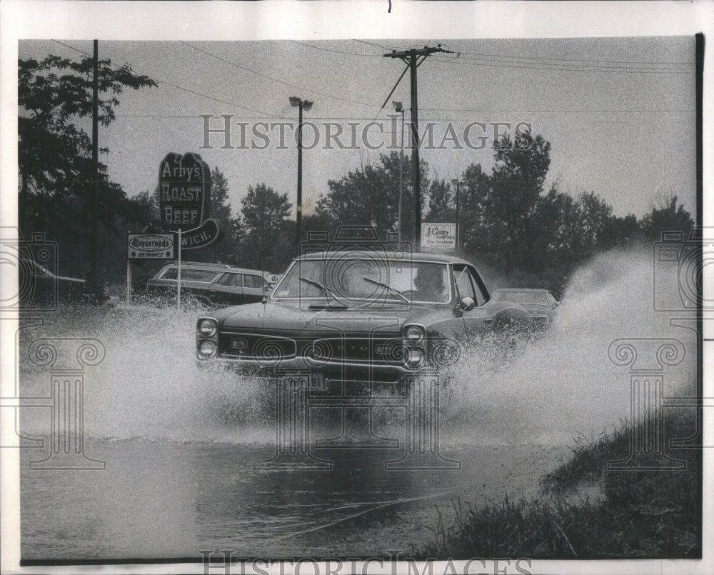 1975 Rain Storms Highland Park Chicago-Historic Images