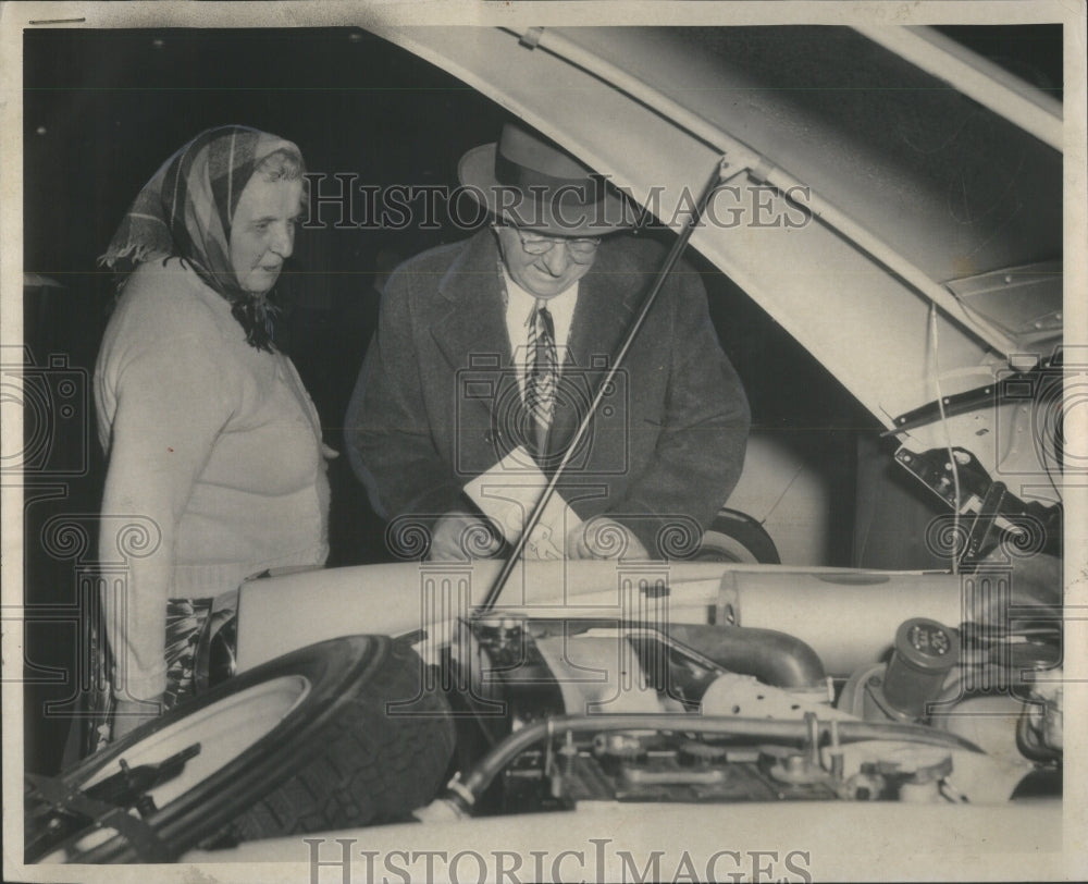 1958 Mikshys at an auto show in Chicago  - Historic Images