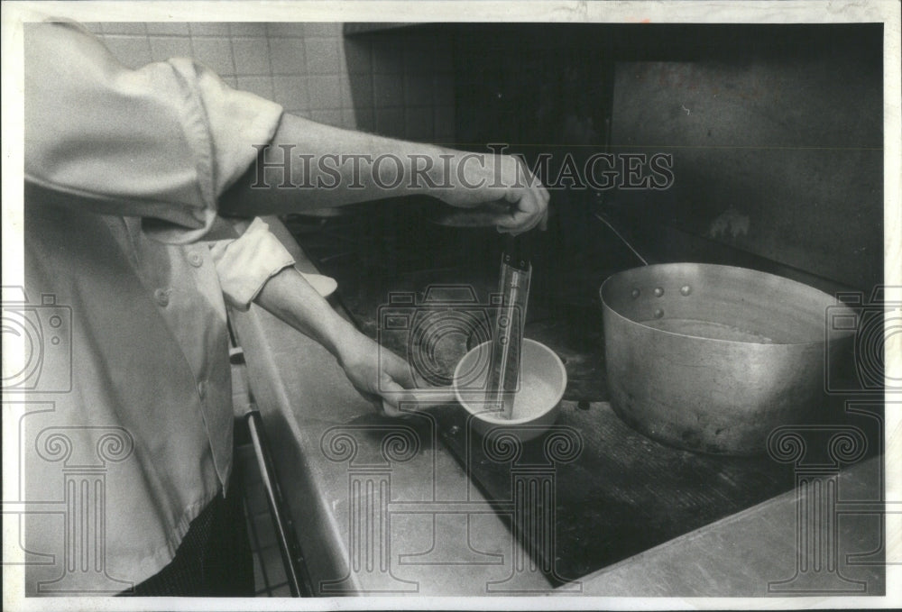 1980 White Chocolate Mousse Preparation-Historic Images