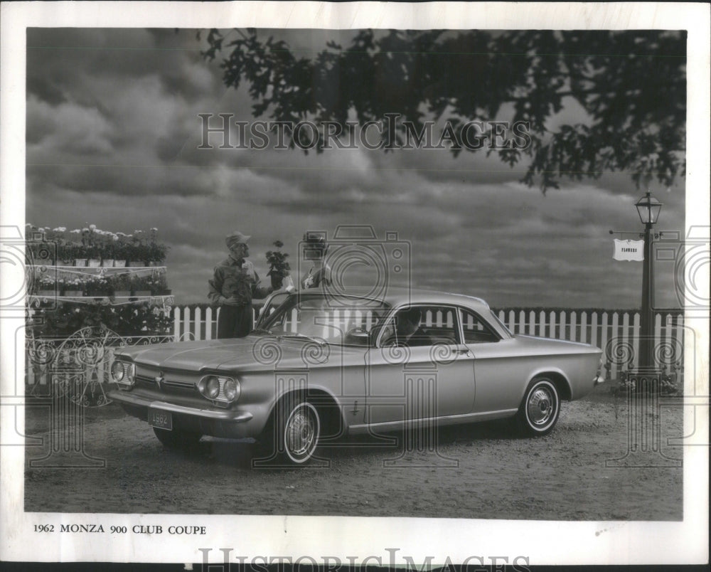 1961 Press Photo 1962 Monza 900 Club Coupe - Historic Images