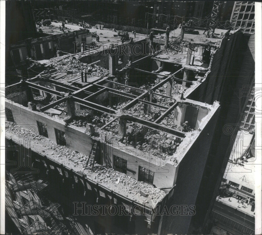 1965 Morrison Hotel Madison Demolition - Historic Images