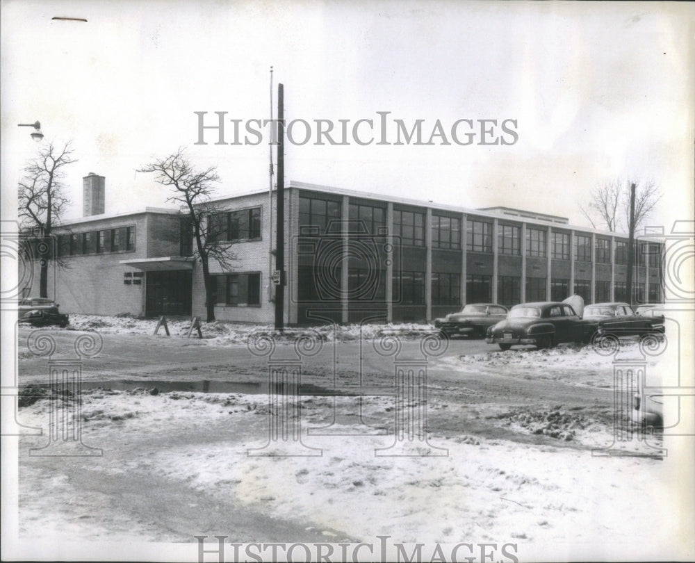 1959 Press Photo Exterior New Moseley School Lafayette - RRU83679 - Historic Images