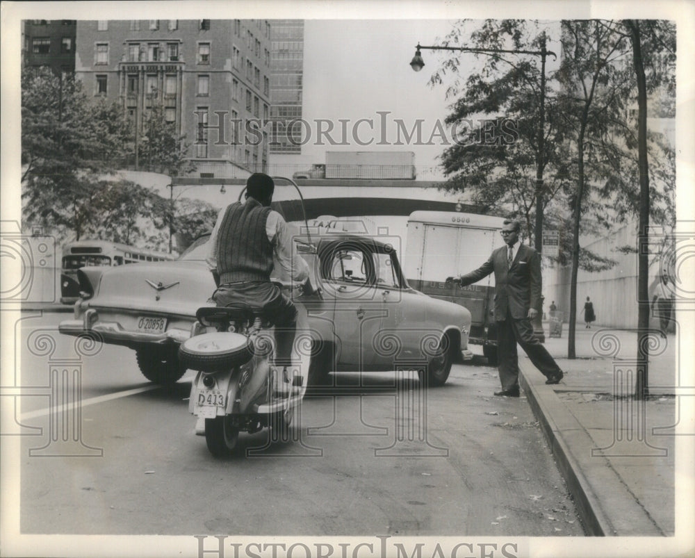 1958 Motor Scooter Driving Safety Examples  - Historic Images