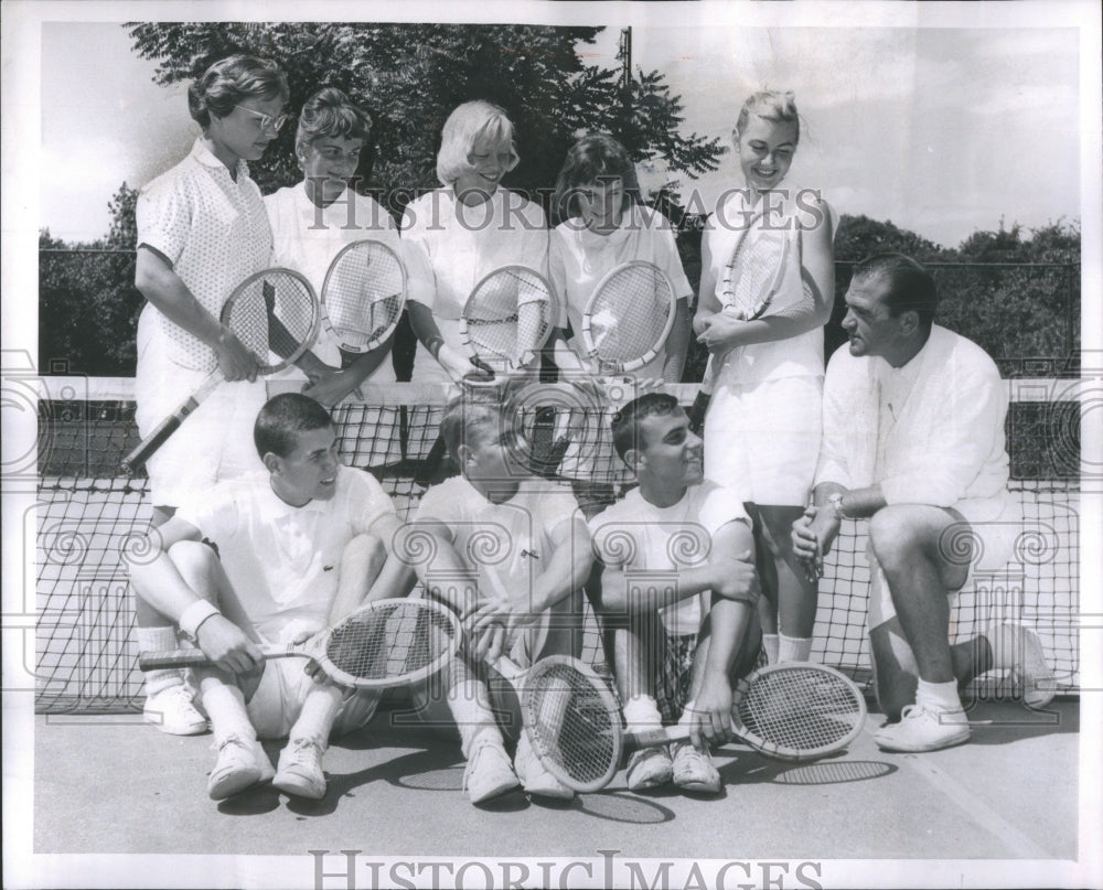 1960 Stoepel-Evergreen Park Tennis Champs-Historic Images