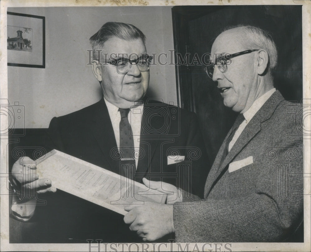 1961 Press Photo Bishop M R Reed Merill Lenox - RRU84115 - Historic Images